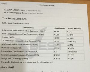 Results-02 (1) VBest Year 1 to Year 13 Tuition Centre