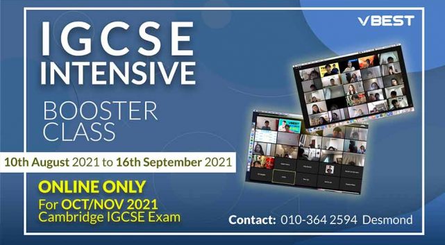 IGCSE Intensive Booster Class