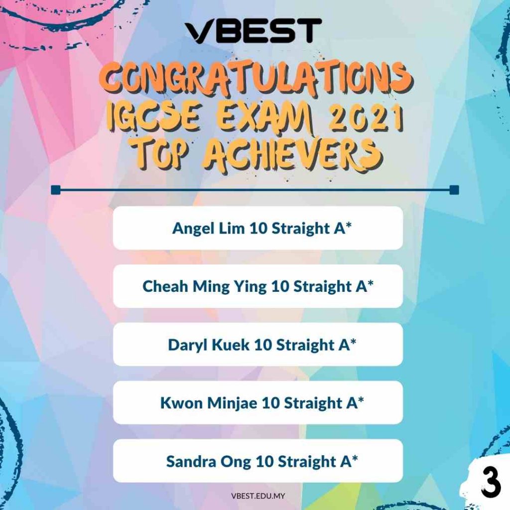 Achievements VBest Year 1 to Year 13 Tuition Centre Every Student Is Different Achievements VBest Year 1 to Year 13 Tuition Centre