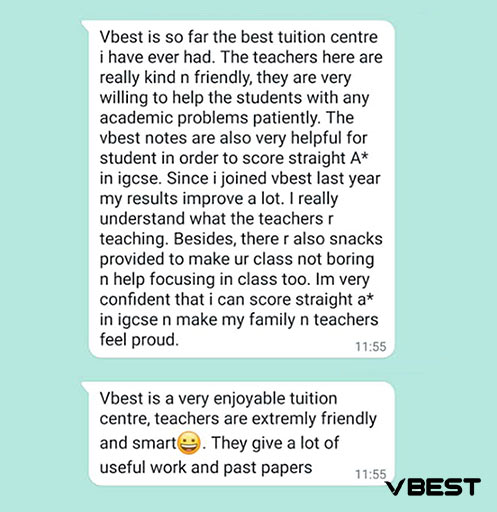 IGCSE VBest Year 1 to Year 13 Tuition Centre