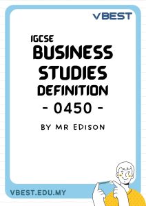 Business Studies by Mr Edison