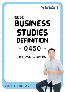 definition list IGCSE Definition List VBest Year 1 to Year 12 Tuition Centre