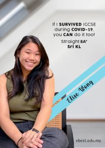 Elise Wong VBest Year 1 to Year 13 Tuition Centre