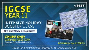 Intensive booster 2022 horizontal VBest Year 1 to Year 13 Tuition Centre