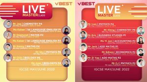 Live Masterclass 2022 VBest Tuition Centre