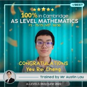 may 2022 yeu rui cheng VBest Year 1 to Year 12 Tuition Centre
