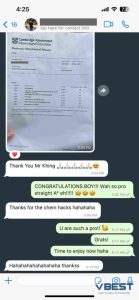 mr khing igcse chemistry tuition VBest Tuition Centre