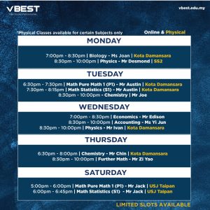 Alevels poster v1-02 VBest Tuition Centre