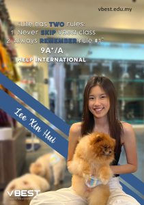 Lee Xin Hui VBest Tuition Centre