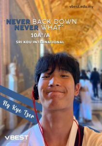 Ng Kye Tzer VBest Year 1 to Year 13 Tuition Centre