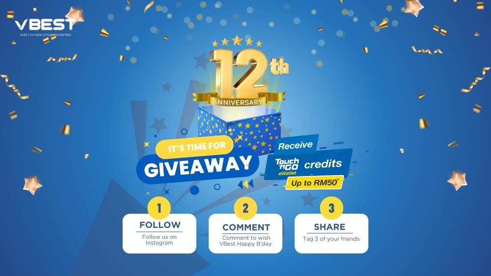VBest 12th Anniversary Giveaway