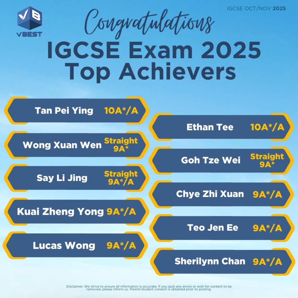 igcse results, highest, igcse, top students, success stories, igcse tuition, igcse tuition centre in malaysia, vbest, igcse tuition centre, tuition centre Success Stories 🏆 VBest Tuition Centre