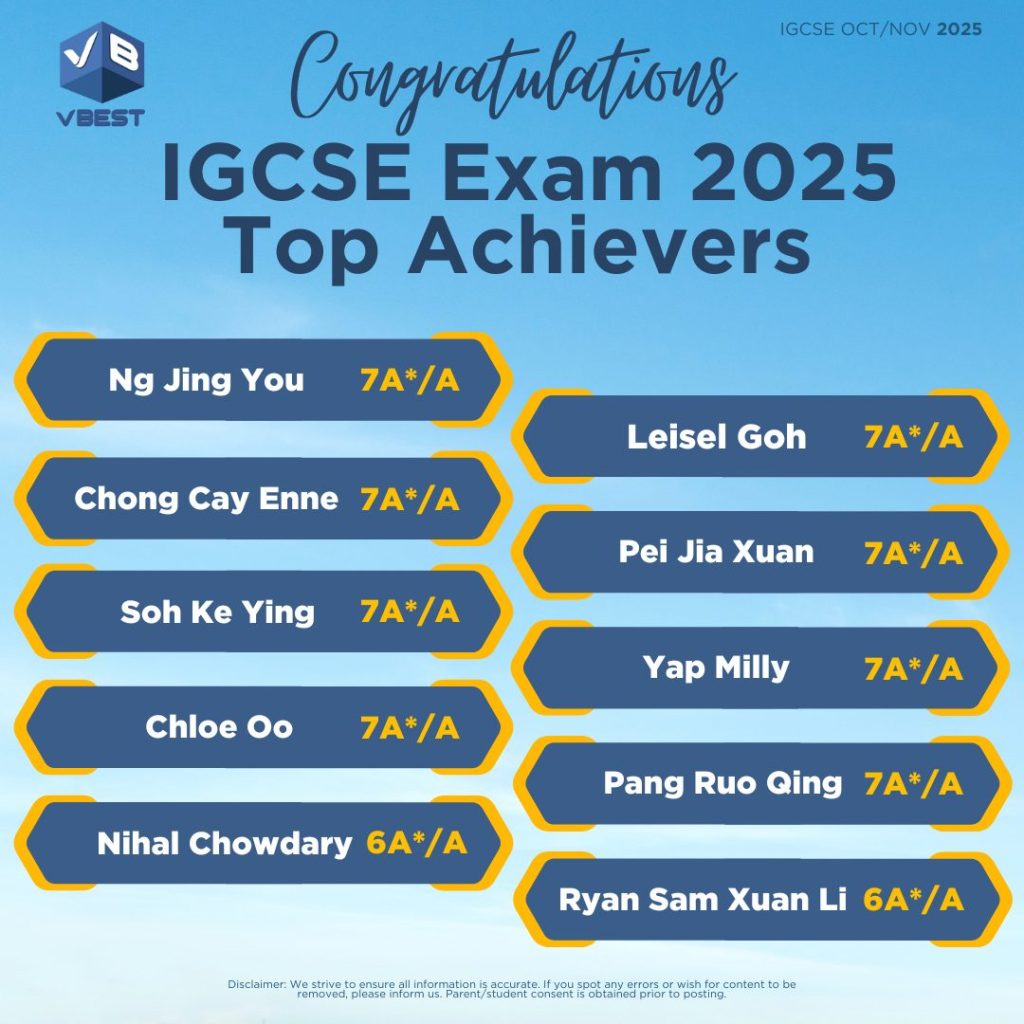 igcse results, highest, igcse, top students, success stories, igcse tuition, igcse tuition centre in malaysia, vbest, igcse tuition centre, tuition centre Success Stories 🏆 VBest Tuition Centre