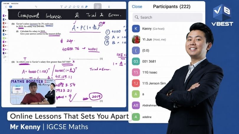 IGCSE 🏆 Online Tuition Malaysia 🏆 3300+ Reviews of 5 ⭐ VBest Tuition Centre igcse online tuition